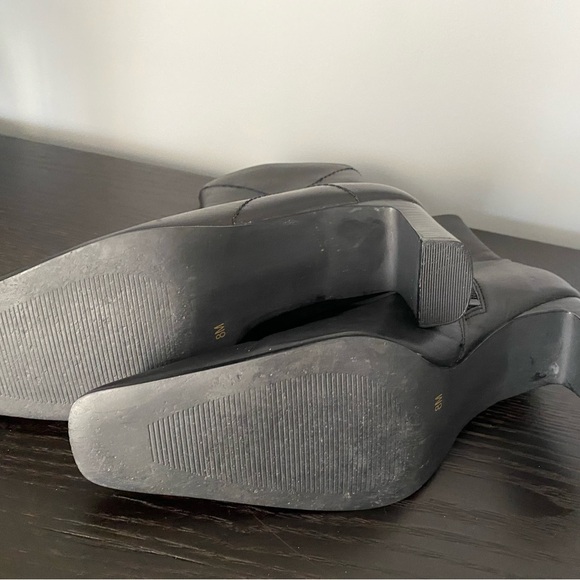 Ladies Black Leather Upper Boots - Picture 6 of 6